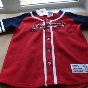 Washington Nationals Genuine Merchandise Childs Jersey - SizeL/G (6)